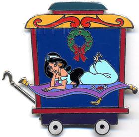 Disney Auctions - 2003 Princess Christmas Train - Jasmine (Silver Prototype)