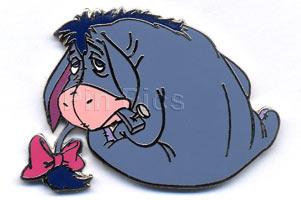 Disney Auctions - Eeyore with Tail in Mouth (Silver Prototype)