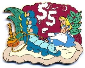 Disney Auctions - Alice in Wonderland 55th Anniversary Set (#4 - Alice & Caterpillar)
