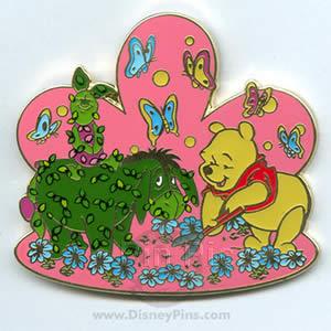 DLR - Topiary Collection - Pooh w/Eeyore & Piglet (Surprise Release) Artist Proof