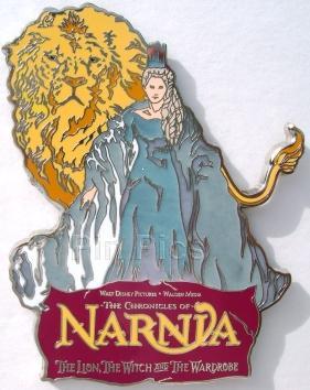 Disney Auctions - Chronicles of Narnia Jumbo (Aslan and White Witch) (Silver Artist Proof)