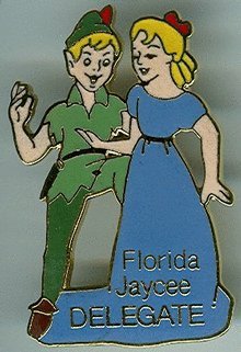 1986 Florida Jaycee Delegate - (Peter Pan & Wendy)