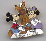 Florida Jaycees 1988 - Mickey, Minnie, Pluto Picnic