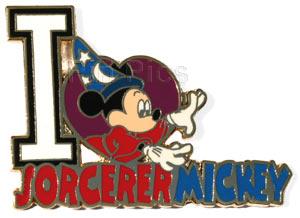 DS - Sorcerer Mickey - Fantasia - I Love