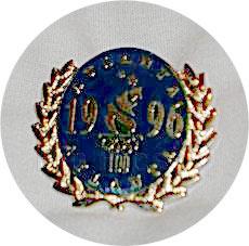 1996 Atlanta Olympic pin