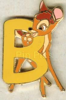Japan Disney Mall - Bambi - Character Alphabet