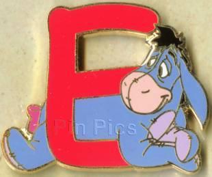 Japan Disney Mall - Eeyore - Character Alphabet