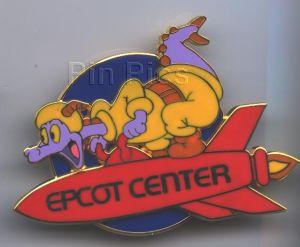 WDCC - One Little Spark...A Morning With a Purple Dragon (Figment on a Rocket) Jumbo (Event Gift) - Artist Proof