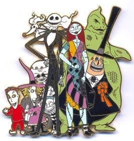 DS - Jack, Sally, Mayor, Zero, Oogie, Lock, Shock, Barrel and Dr Finklestein - The Nightmare Before Christmas - Storybook