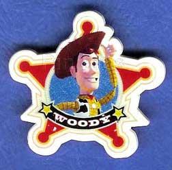 Toy Story's Sheriff Woody Plastic Star Badge