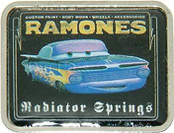 Japan - Ramone Blue - Cars - Ramones Radiator Springs - Pin & Frame