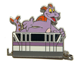 WDW - Figment - Monorail Tin -  Mystery