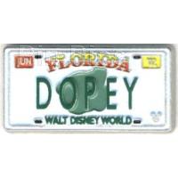 WDW - Hidden Mickey Collection - License Plates (DOPEY)