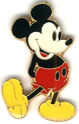 DLRP - Mickey Standing With Right Foot Out & Arms Behind Back