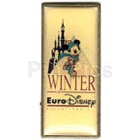 Winter EuroDisney Cast Member pin with Mickey
