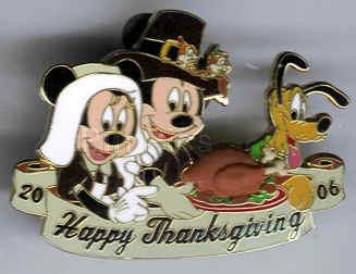 Walt Disney Studios Store Exclusive - Happy Thanksgiving 2006