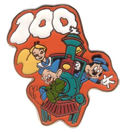 Japan - Mickey, Alice and Dopey - Train - 100 Years of Magic - TDL