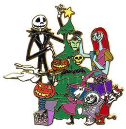DS - Jack, Sally, Zero, Lock, Shock and Barrel - Nightmare Before Christmas - Home for the Holidays