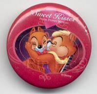 ''Sweet Kisses From Disney Movies'' - Chip and Clarice (Button)
