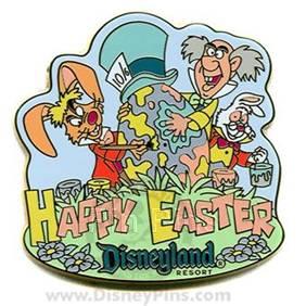 DLR - Happy Easter - Mad Hatter, March Hare and White Rabbit