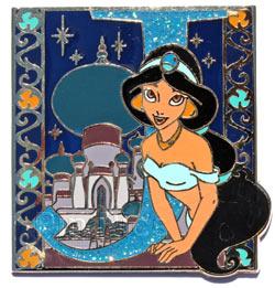 Jasmine - Aladdin - Storybook Initial