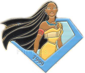 Disney On Ice - Pocahontas - Diamonds - 1998 to 2001 - 20th Anniversary - From a 4 Pin Set