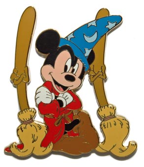DS - Sorcerer Mickey and Brooms - Fantasia - Proof