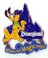 Pluto - Disneyland Where the Magic Began - Dangle