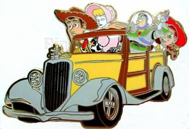 DS - Buzz, Woody, Jessie and Bo Peep - Toy Story - Car - Spring Break