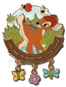 DLR - Camp Pin-e-ha-ha - Take Time to Enjoy the Little Things - Bambi (Spinner/Dangles)
