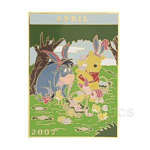 DS - Winnie the Pooh, Piglet and Eeyore - Easter - April - Proof