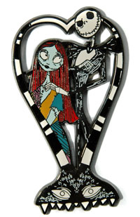 DS - Jack and Sally - Heart - Nightmare Before Christmas