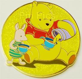 Disney Direct - Pooh and Piglet Tea and Hunny - Snow Globe Set (Pin Only)
