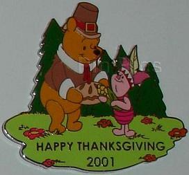 Disney Auctions - Pooh & Piglet Thanksgiving (Silver Prototype)