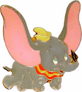 DS - Dumbo 55th Anniversary Commemorative Pin Set (Dumbo)