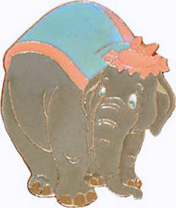 DS - Dumbo 55th Anniversary Commemorative Pin Set (Mrs. Jumbo)