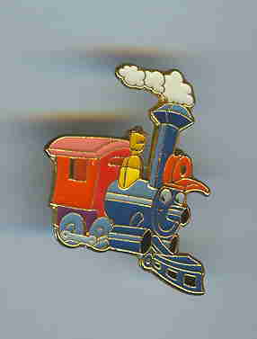 DS - Dumbo 55th Anniversary Commemorative Pin Set (Casey Jr. the Train Engine)