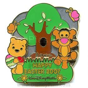 WDW - Easter Egg Hunt Collection 2007 - Winnie the Pooh and Tigger - Cute Characters