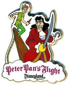 DLR - Peter Pan's Flight - Peter Pan & Captain Hook
