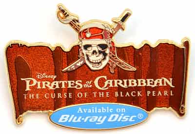 POTC - The Curse Of The Black Pearl (Blu-Ray Disc) Logo