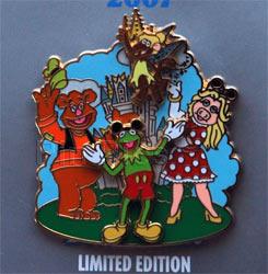 WDW - Where Dreams HapPin - Pin Celebration 2007 - Kermit the Mouse and Friends