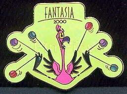 WDW - Flamingo - Fantasia 2000 - Lime Green