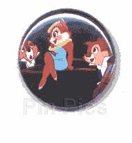 Chip, Dale & Clarice - Two Chips and a Miss (Button)