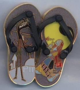 DS - Jack and Sally - Nightmare Before Christmas - Sandals