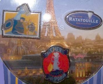DS - Ratatouille - Mini 3 Pin Set