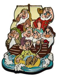 DS - Dopey, Sneezy, Doc, Happy, Grumpy, Bashful and Sleepy - Snow White and the Seven Dwarfs - Sailing