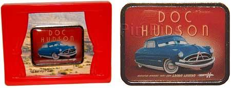 Japan - Doc Hudson - Cars - Race Car - Pin & Frame