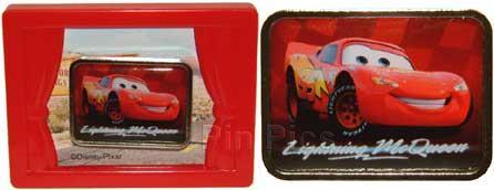 Japan - Lightning McQueen - Cars - Race Car - Pin & Frame
