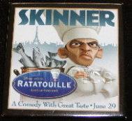 Ratatouille Opening Day Button- Skinner