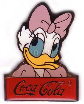 WDW - Daisy Duck - 15th Anniversary - 1986 Coca-Cola Framed Set